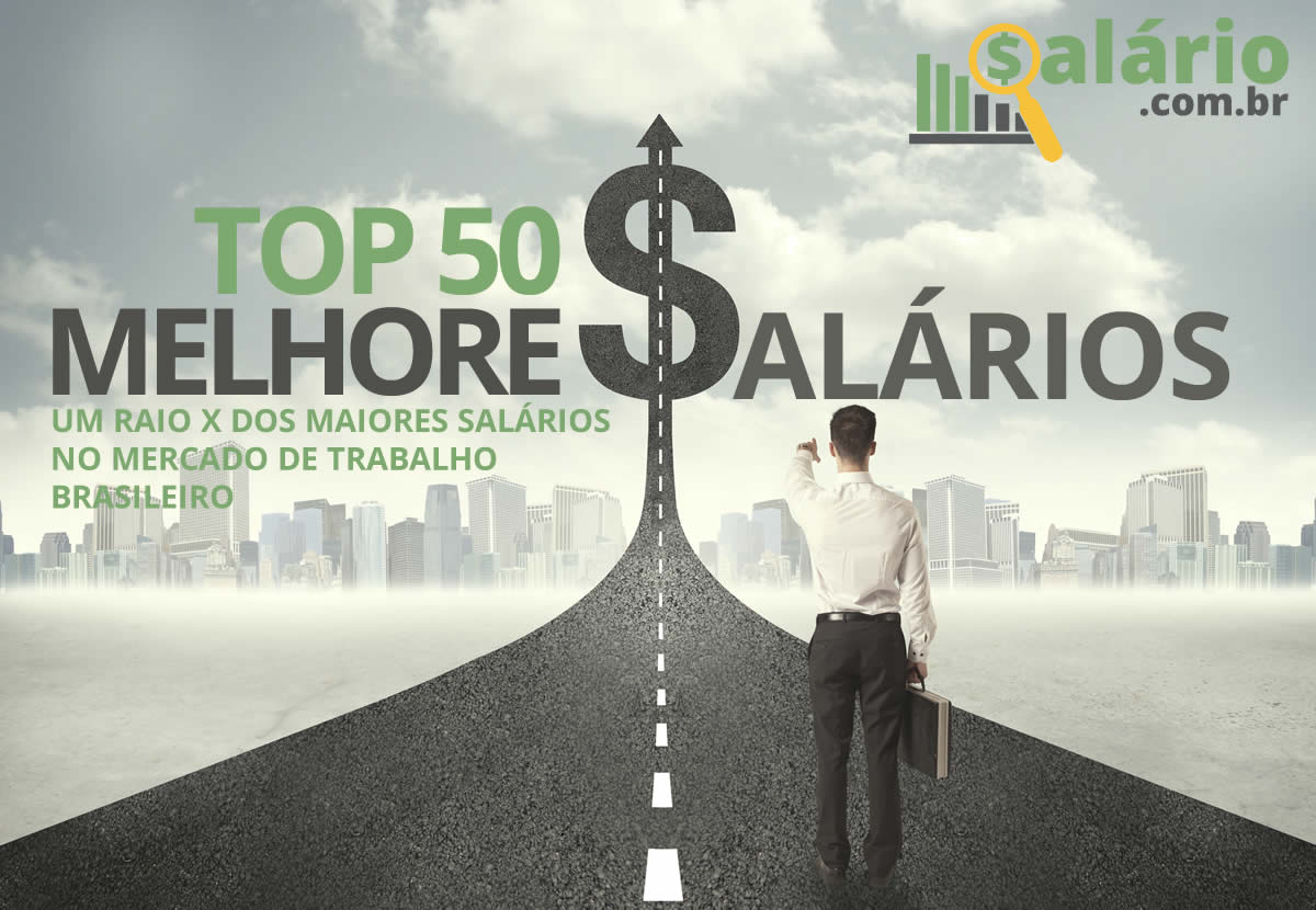 Top 50 profissões com os melhores salários