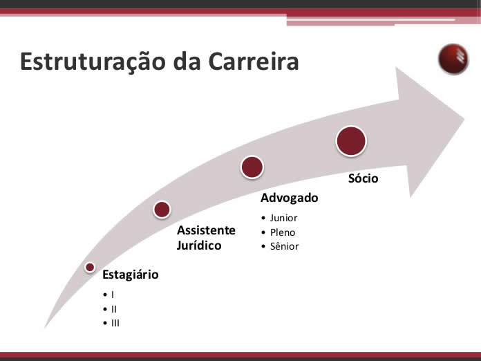 Junior, Pleno e Sênior de advogado