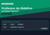 Professor de Didática (ensino Superior) Mercado de Trabalho Para Professor de Didática (ensino Superior)