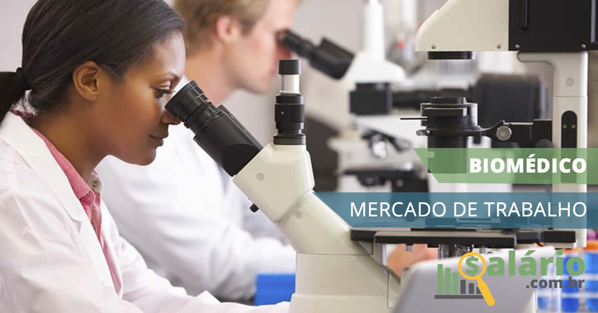 Resultado de imagem para MERCADO DE TRABALHO do biomÃ©dico