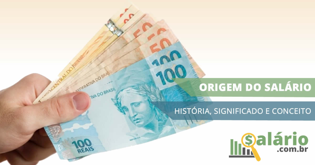 Conceito de salario e seu significado na história