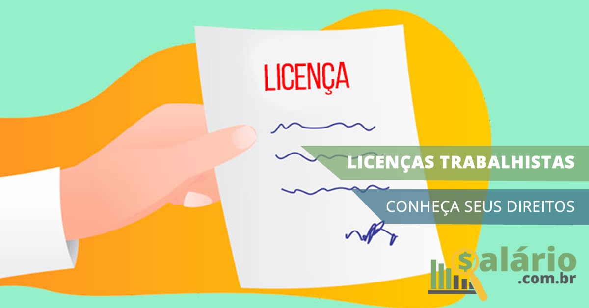 Principais licenças trabalhistas remuneradas