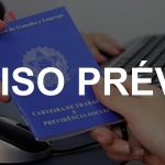 aviso prévio trabalhado