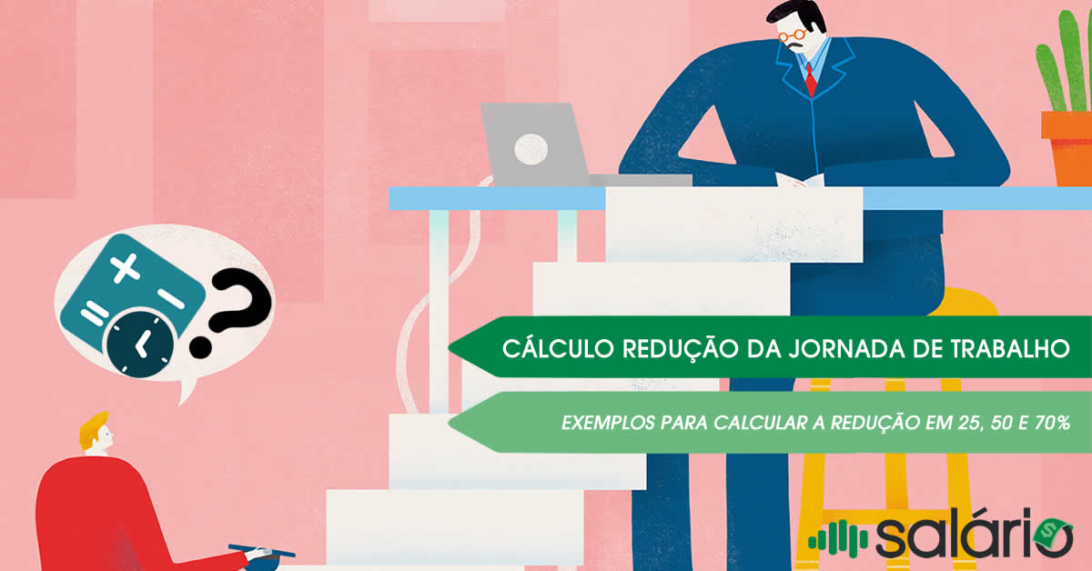 Aprenda a calcular a redução da jornada de trabalho em 25, 50 e 70% de acordo com a MP 936