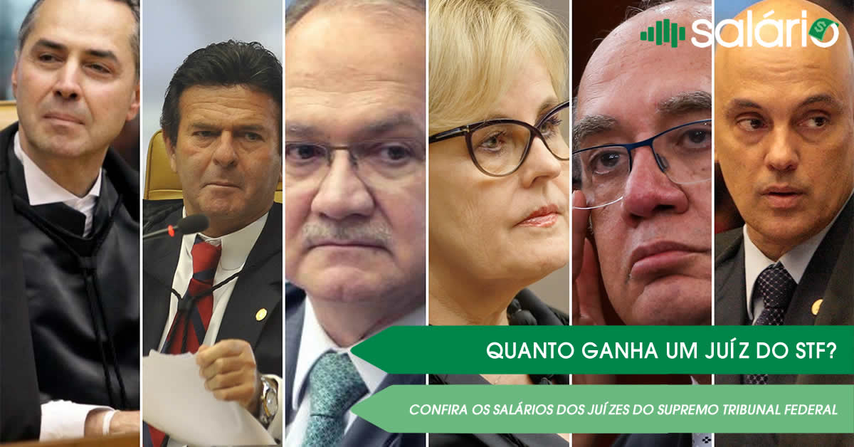 Salários dos juízes do Superior Tribunal Federal