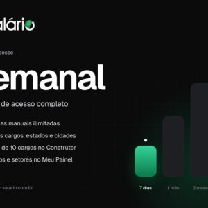 Plano Semanal Portal Salario