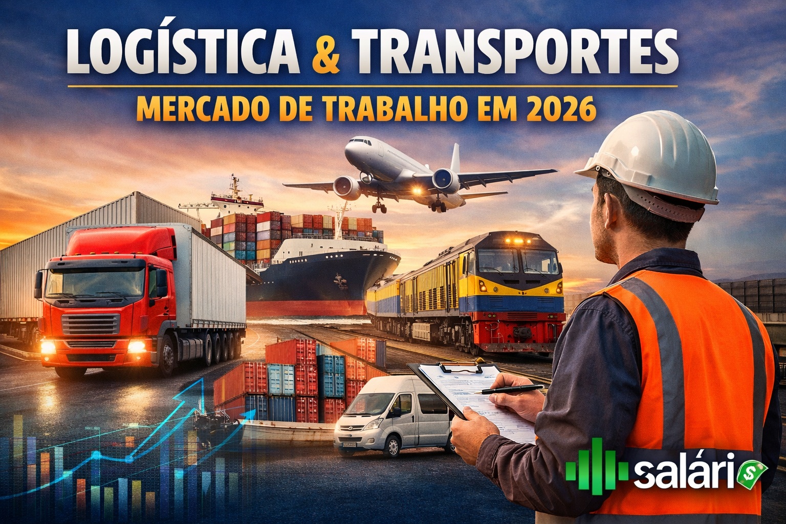 Mercado de trabalho para Logistica e transporte