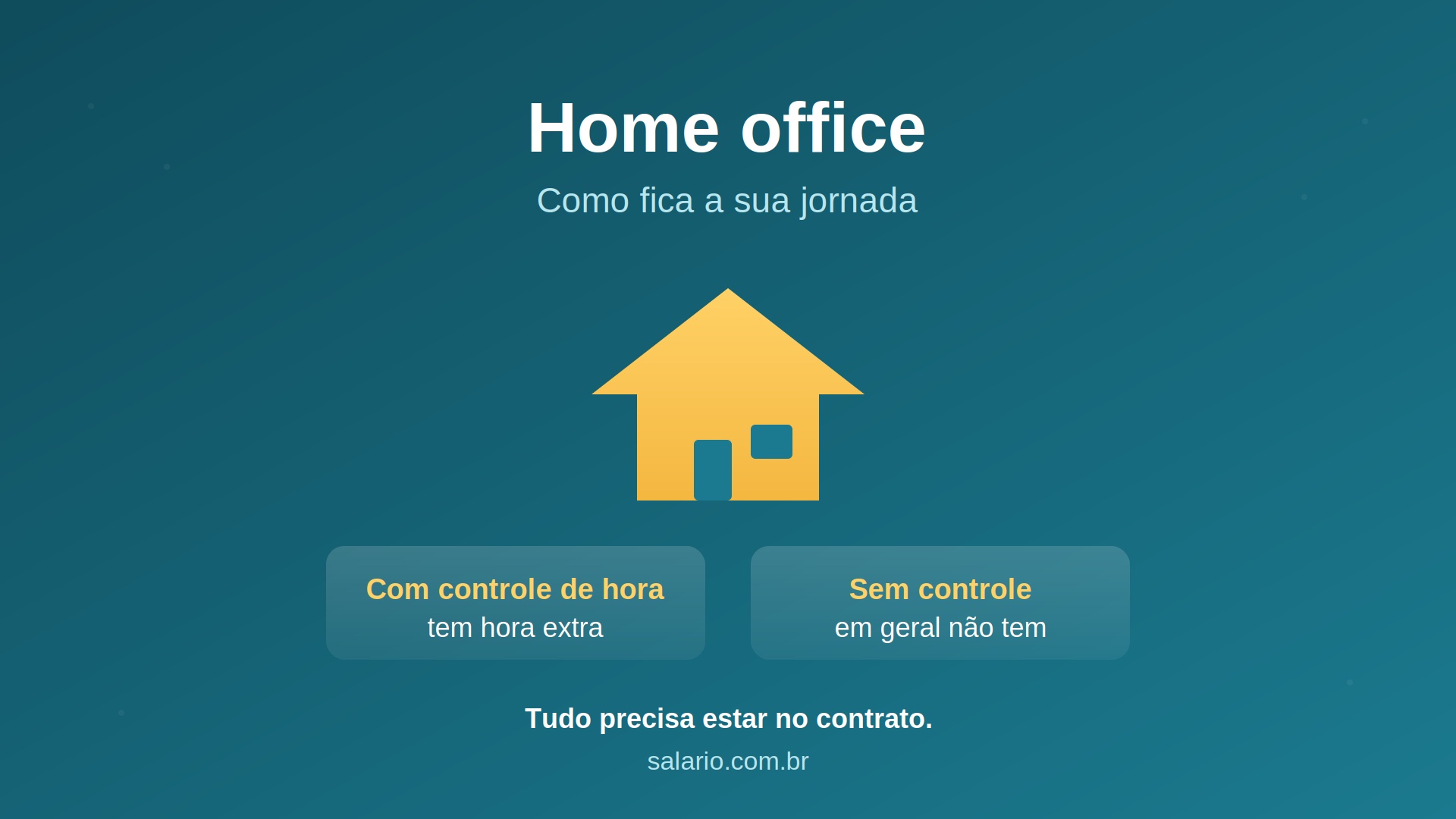 Home office - Regulamentação e regras